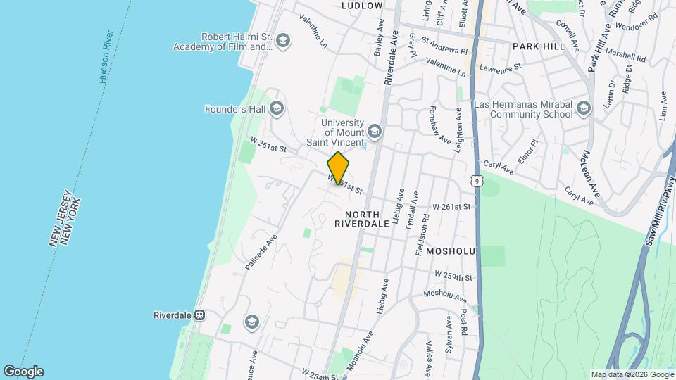 568 W 261st St Map and Location Details