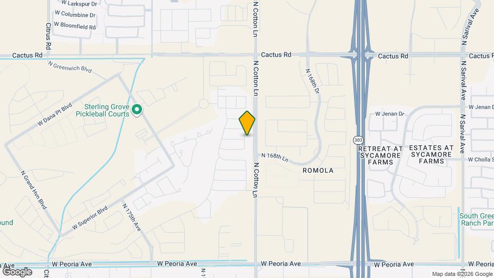 11551 N Luckenbach St Map and Location Details