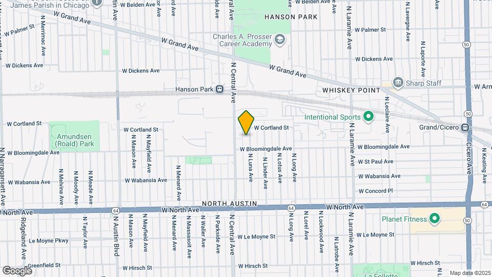 1818 N Luna Ave, Unit 2 Mapa y Detalles de la Ubicación