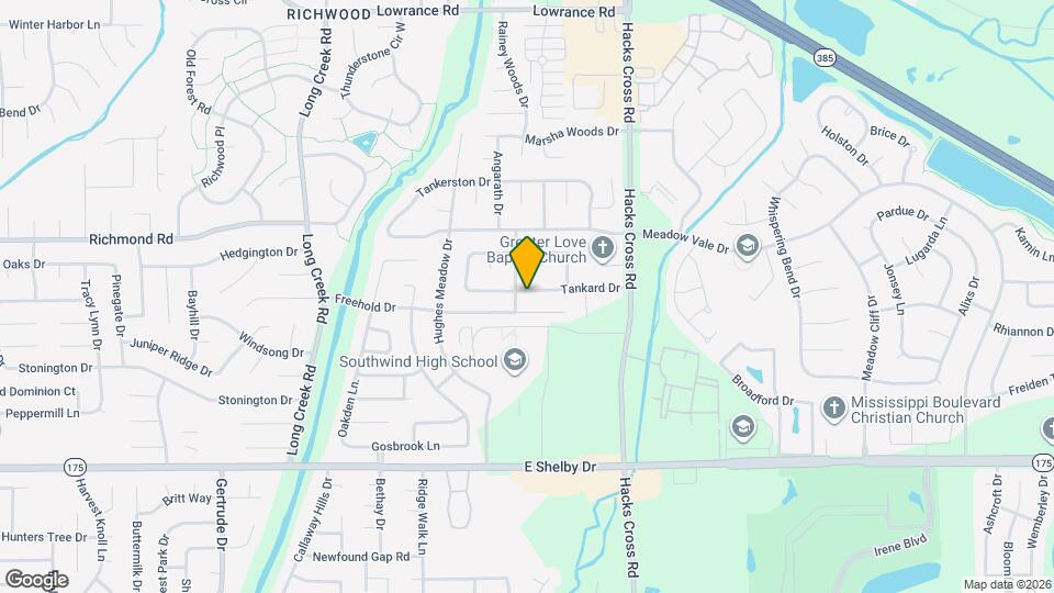 7907 Tankard Dr Map and Location Details