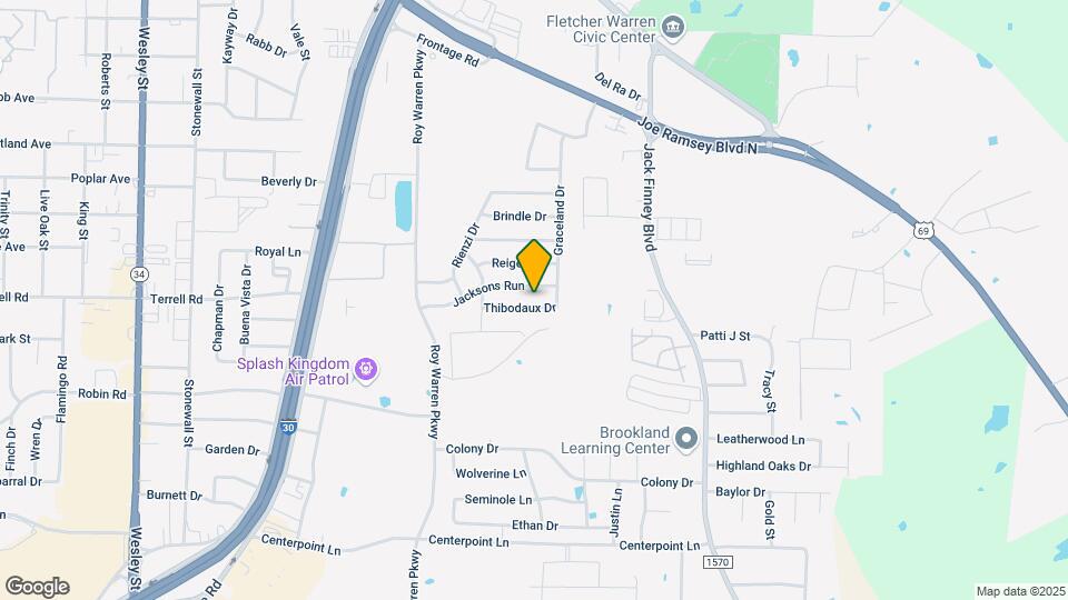 1410 Thibodaux Dr Map and Location Details