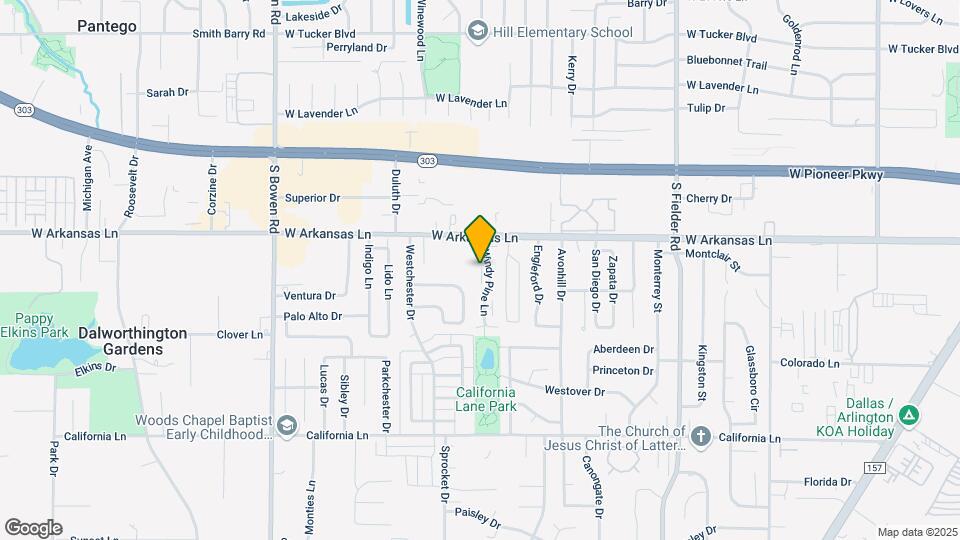 2412-2416 Windy Pine Ln Mapa y Detalles de la Ubicación
