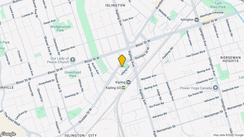 5229 Dundas St W Map and Location Details