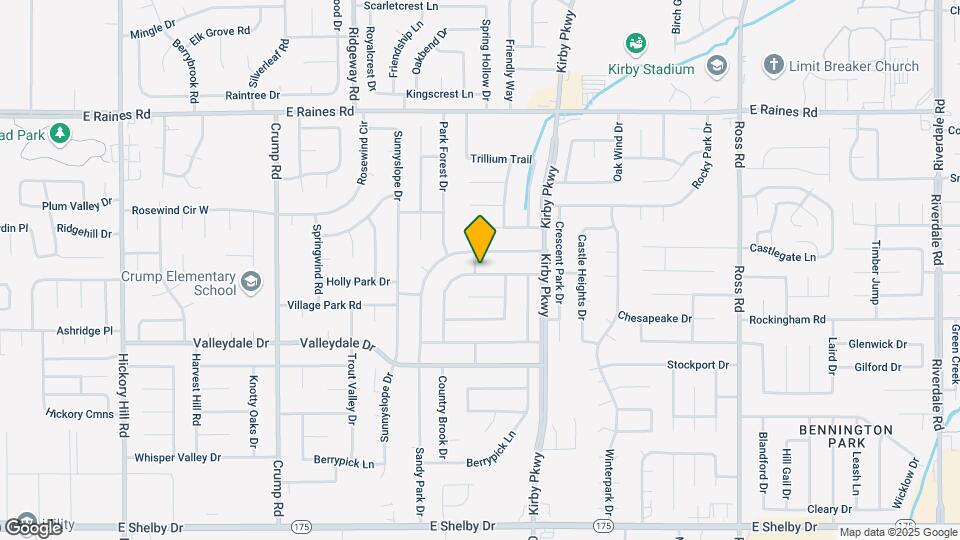 6370 Kinston Park Dr Map and Location Details
