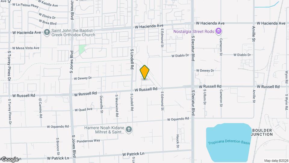 5363 Lazy Breeze Ave Map and Location Details