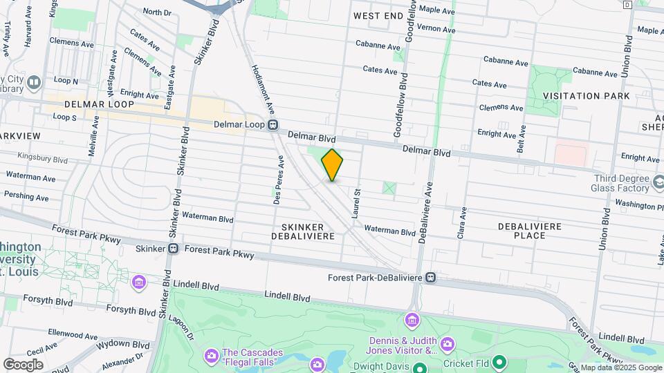5855 De Giverville Ave Map and Location Details