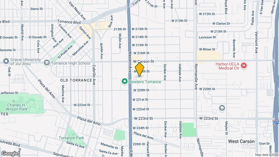 1631 W 219th St Map and Location Details