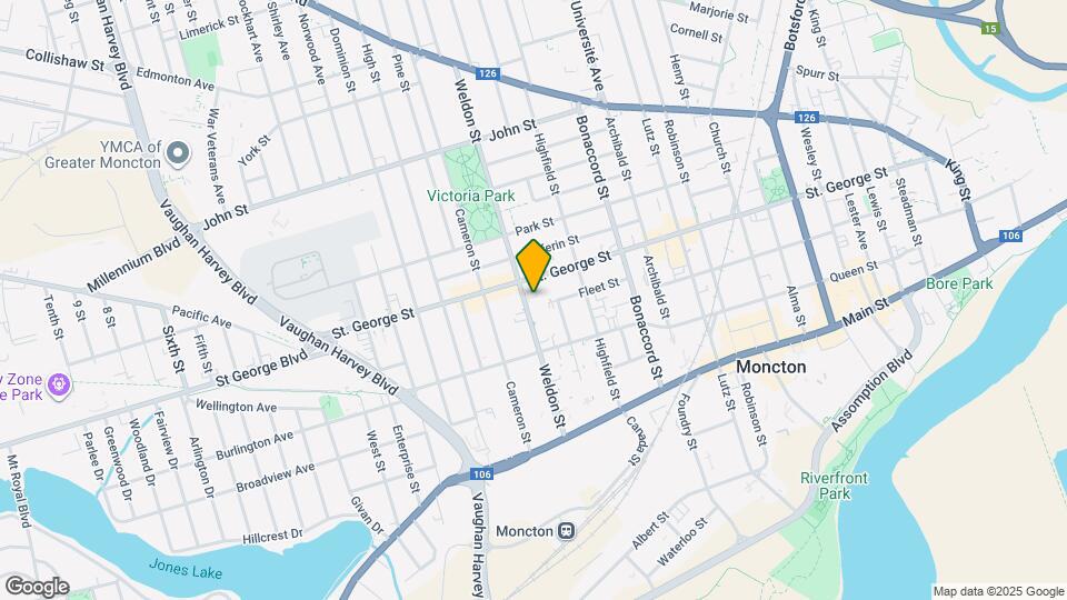 127 Weldon St Map and Location Details