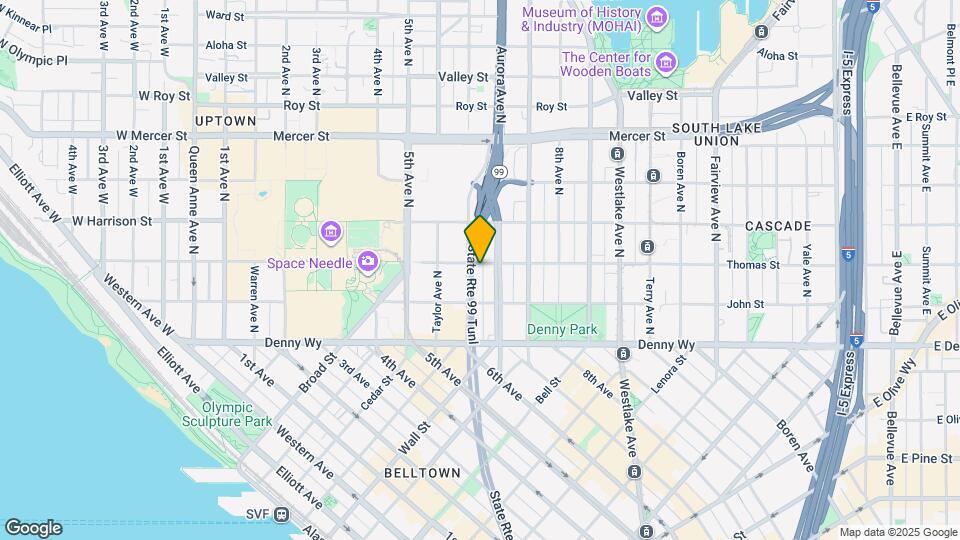 609 Thomas St Mapa y Detalles de la Ubicación