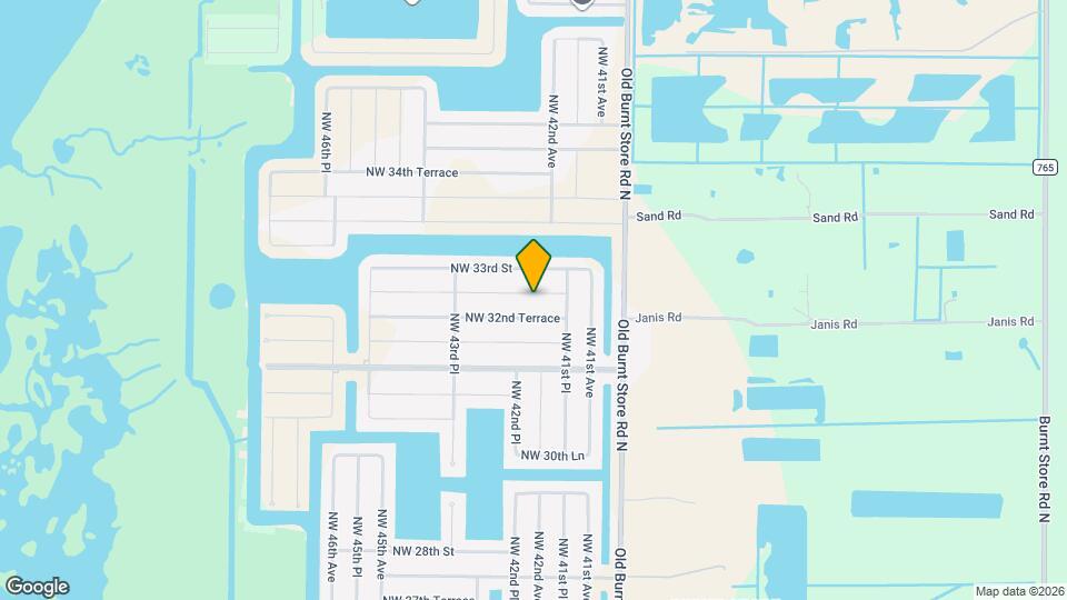 4202 NW 32nd Ln Map and Location Details
