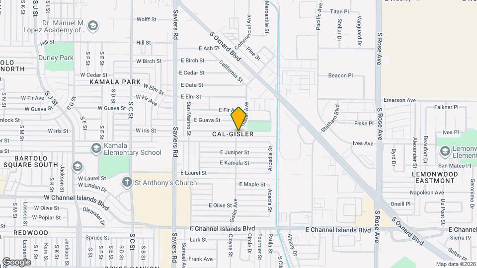 502-504 E Hemlock St Mapa y Detalles de la Ubicación