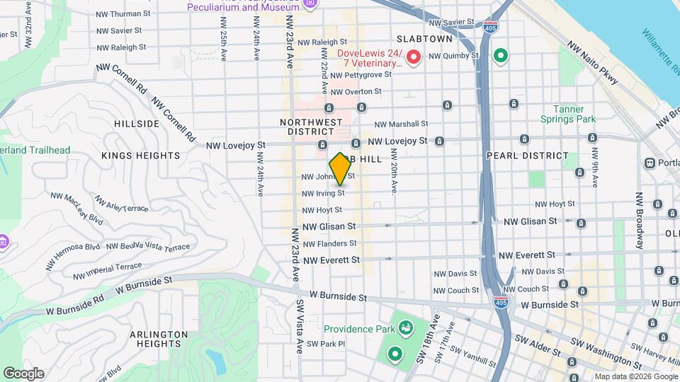 2169 NW Irving St, Unit #10 Mapa y Detalles de la Ubicación