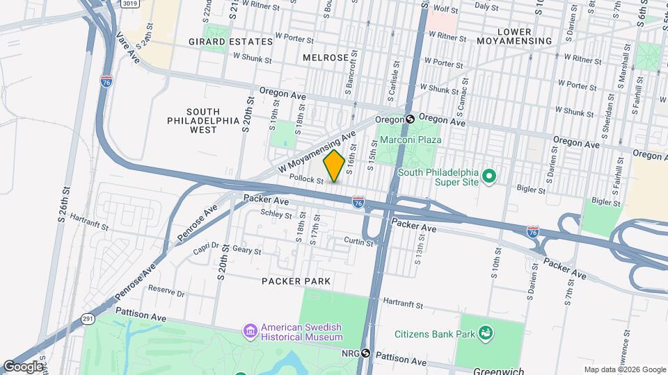 3006 S Smedley St Mapa y Detalles de la Ubicación
