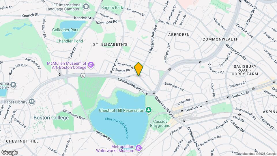 235-237-237 Chestnut Hill Ave Map and Location Details