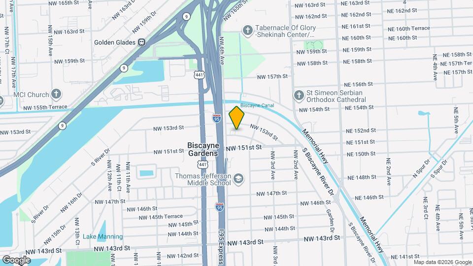 571 NW 152nd St Map and Location Details