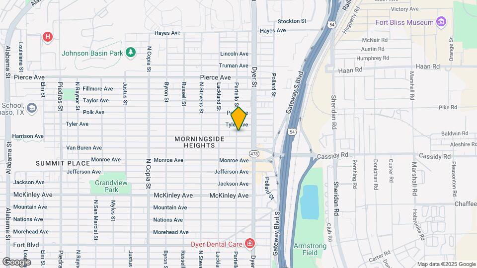 3901-3909 Harrison Ave Mapa y Detalles de la Ubicación