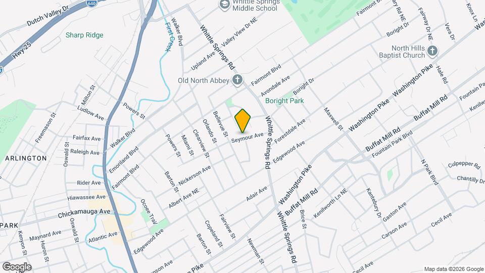 2427 Seymour Ave Map and Location Details