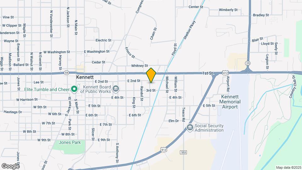 206 Chance St Mapa y Detalles de la Ubicación