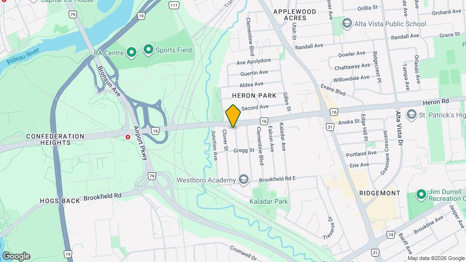 2410-2412 Carlsen Ave Map and Location Details