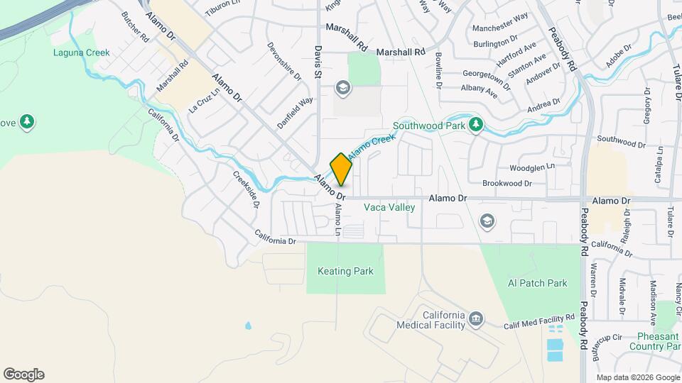 1455 Alamo Dr Map and Location Details