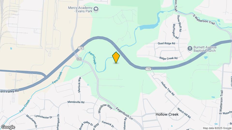 6601 Sunnyhill Rd Map and Location Details