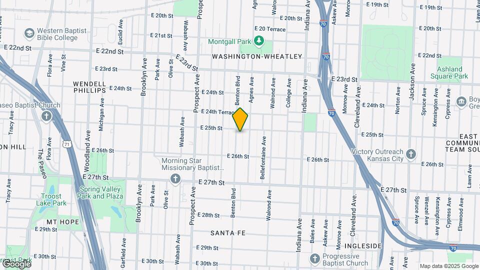 2517-2519 Benton Blvd Map and Location Details