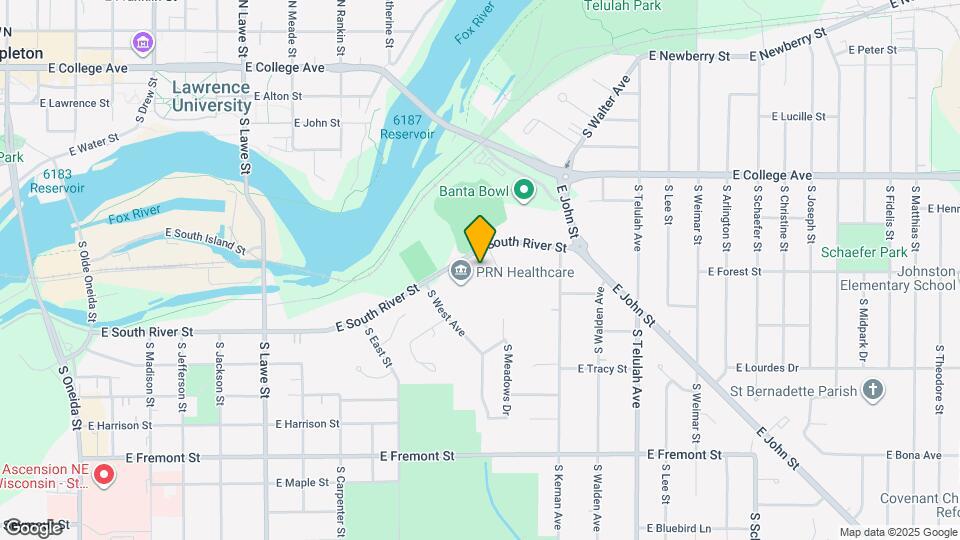 1111 E South River Map and Location Details