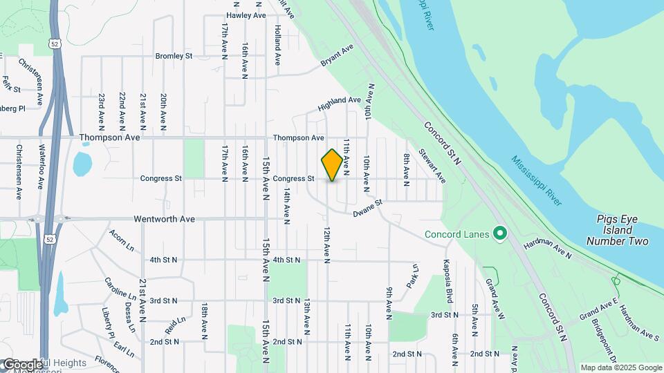 550 12th Ave N Mapa y Detalles de la Ubicación