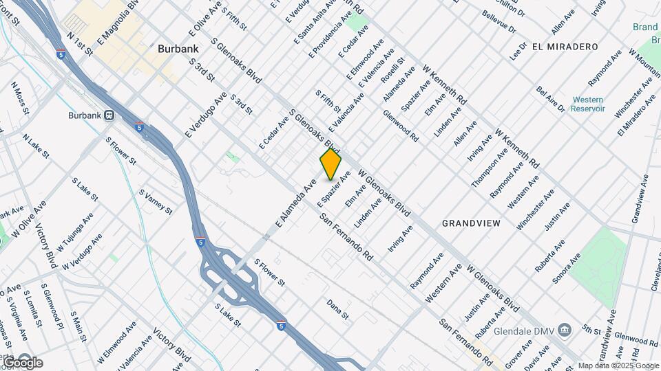 1039 Spazier Ave Map and Location Details