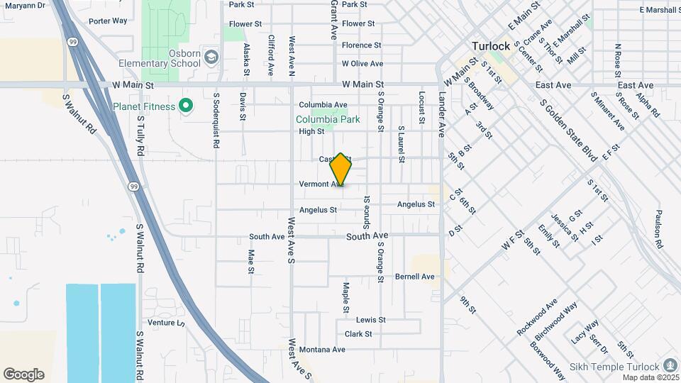 558 Vermont Ave Map and Location Details
