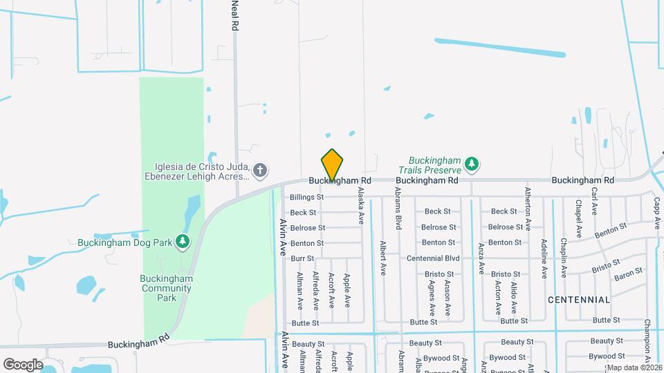 9221 Buckingham Rd Map and Location Details