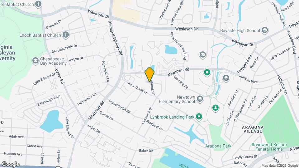 5537 Lynbrook Landing Map and Location Details