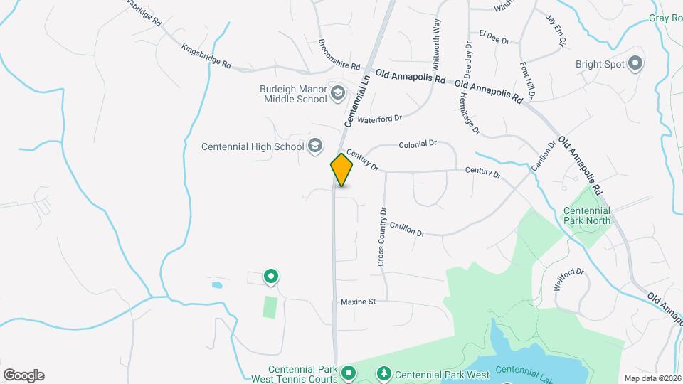 4365 Centennial Ln Map and Location Details