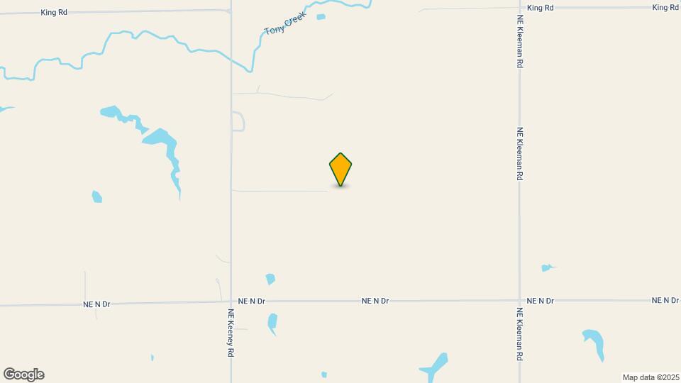 16388 NE Keeney Rd Map and Location Details
