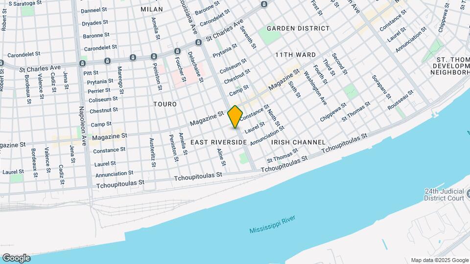938 Louisiana Ave Mapa y Detalles de la Ubicación