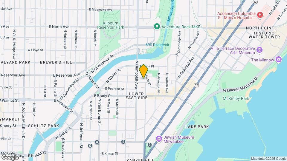 1130 E Hamilton St Mapa y Detalles de la Ubicación