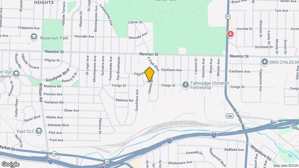 338 Cluster Ave Map and Location Details