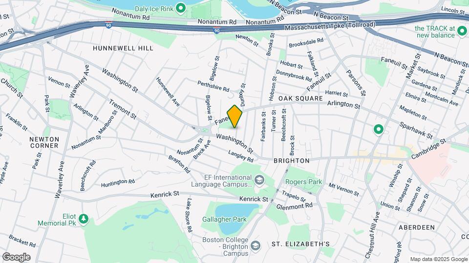 14 Brackett St, Unit 4 Map and Location Details