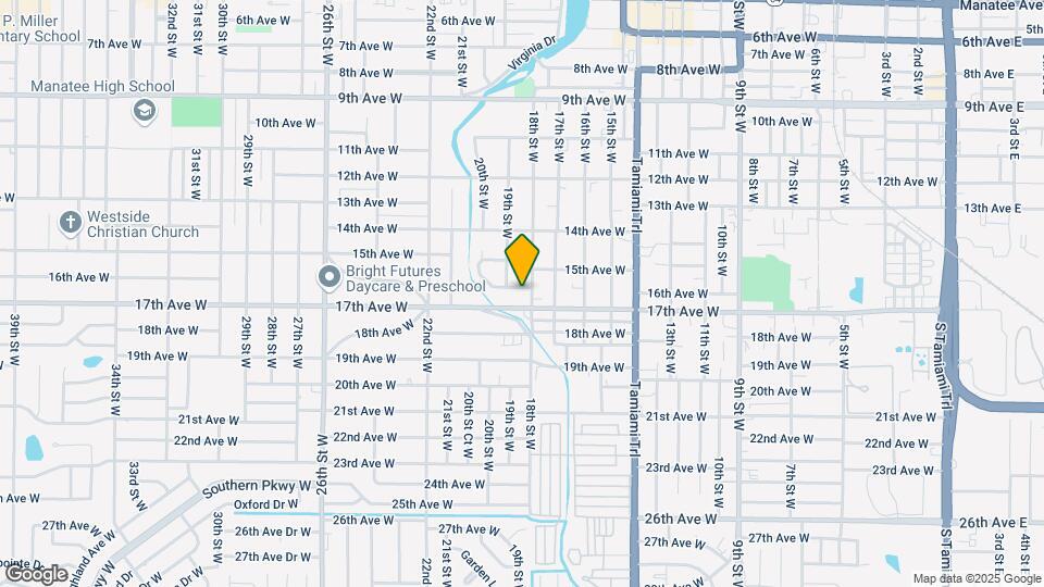 1805 16th Ave Dr W Map and Location Details