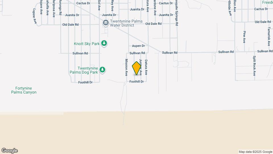 7065-7049 49 Palms Ave Map and Location Details