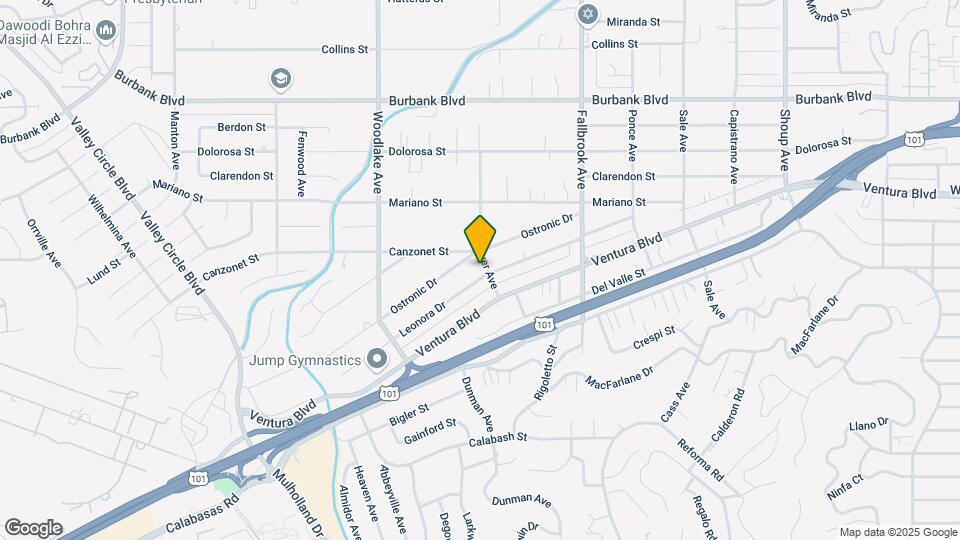 23009 Leonora Dr Map and Location Details
