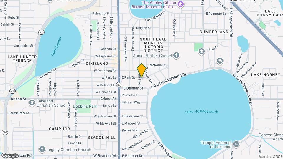 403 E Park St Map and Location Details