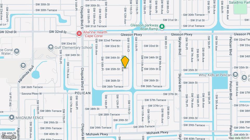 3503 SW 12th Ave Map and Location Details
