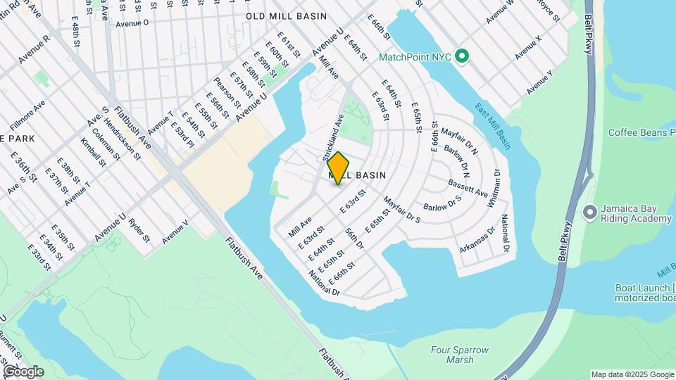 2240 E 57th Pl-Unit -1 Map and Location Details