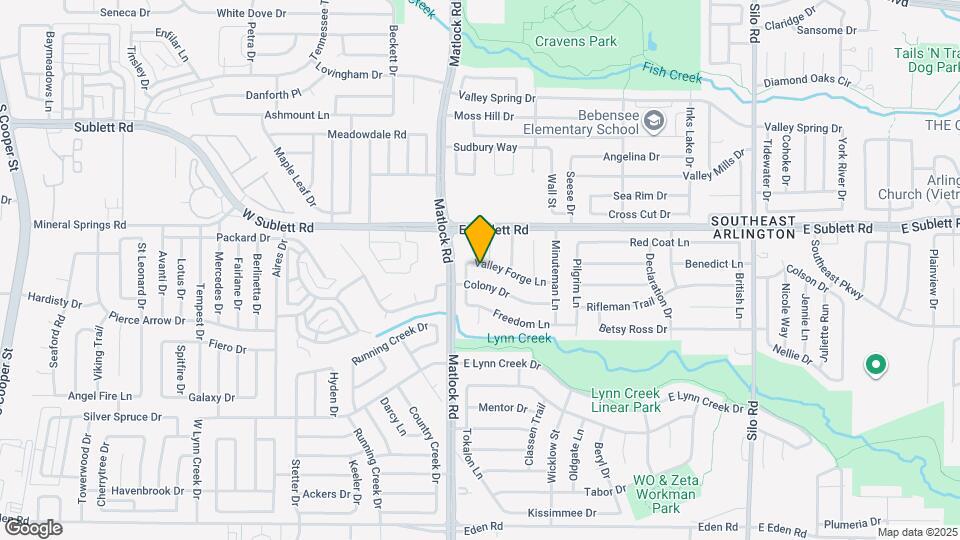 106 Valley Forge Ln Map and Location Details