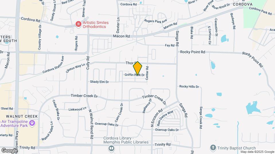8565 Griffin Park Dr Map and Location Details