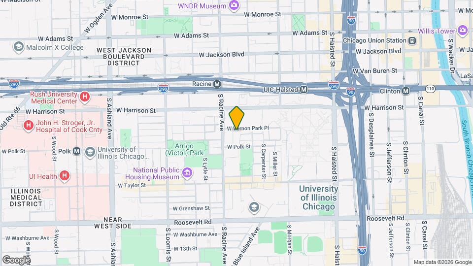 706 S Sherman St Map and Location Details