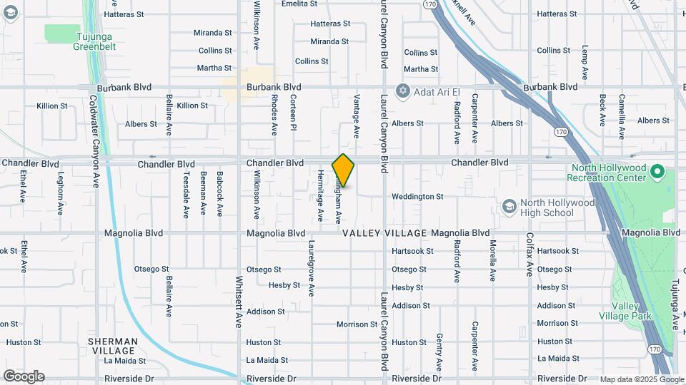 5302 Bellingham Ave Map and Location Details
