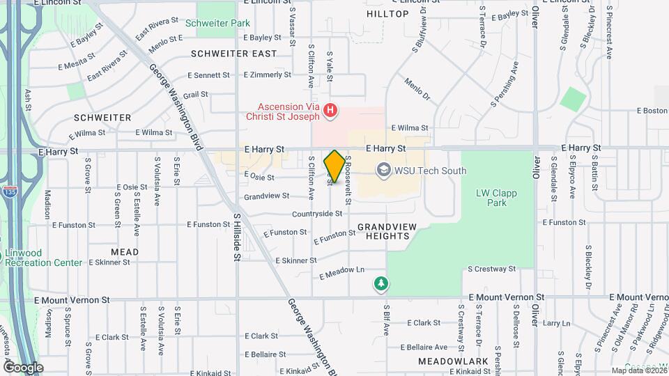 1724 S Yale St Mapa y Detalles de la Ubicación