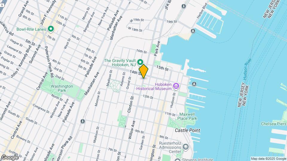 1327 Willow Ave Map and Location Details